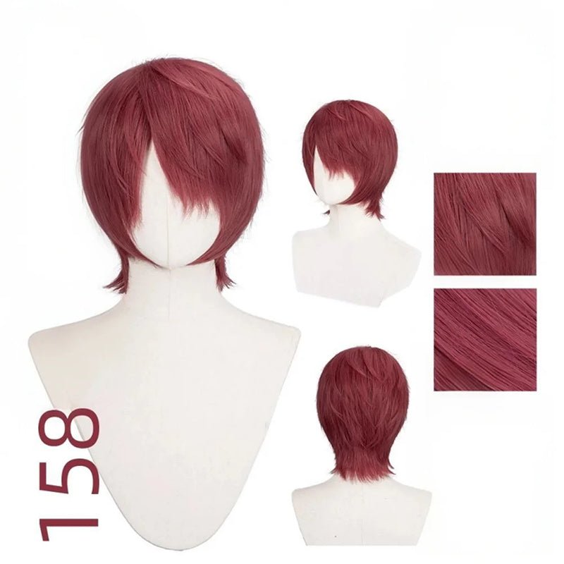 【More Volume】24 Colors Claret Rose Red 100cm 32cm Basic Cosplay Wigs & Wefts - lemailwigs