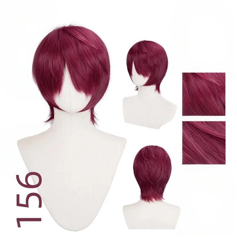 【More Volume】24 Colors Claret Rose Red 100cm 32cm Basic Cosplay Wigs & Wefts - lemailwigs
