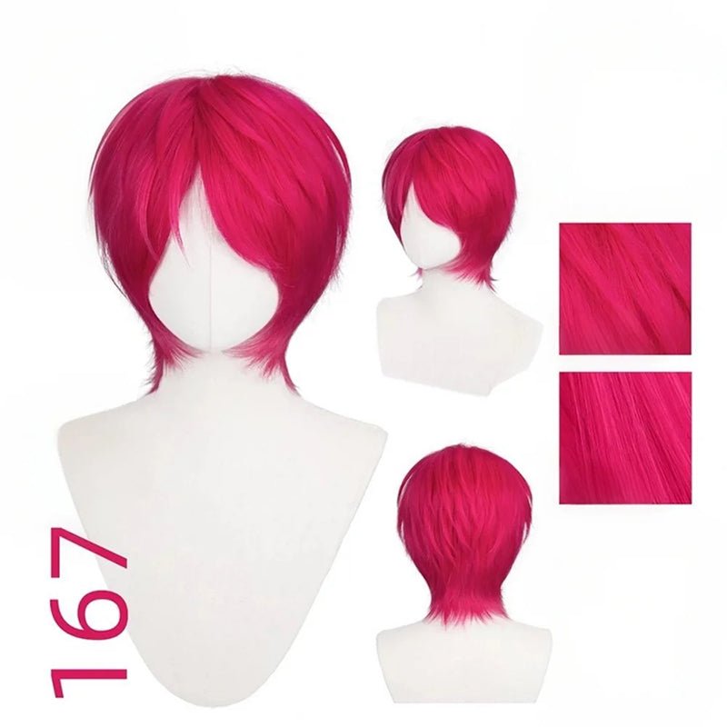 【More Volume】24 Colors Claret Rose Red 100cm 32cm Basic Cosplay Wigs & Wefts - lemailwigs