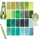 【More Volume】24 Colors Green 100cm 32cm Basic Cosplay Wigs - lemailwigs