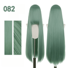 【More Volume】24 Colors Green 100cm 32cm Basic Cosplay Wigs - lemailwigs