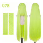 【More Volume】24 Colors Green 100cm 32cm Basic Cosplay Wigs - lemailwigs
