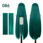 【More Volume】24 Colors Green 100cm 32cm Basic Cosplay Wigs - lemailwigs