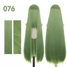 【More Volume】24 Colors Green 100cm 32cm Basic Cosplay Wigs - lemailwigs