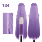 【More Volume】24 Colors Purple 100cm 32cm Basic Cosplay Wigs - lemailwigs