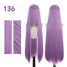 【More Volume】24 Colors Purple 100cm 32cm Basic Cosplay Wigs - lemailwigs