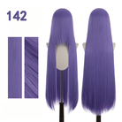 【More Volume】24 Colors Purple 100cm 32cm Basic Cosplay Wigs - lemailwigs