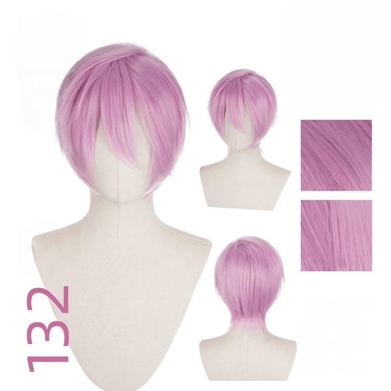 【More Volume】24 Colors Purple 100cm 32cm Basic Cosplay Wigs - lemailwigs