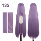 【More Volume】24 Colors Purple 100cm 32cm Basic Cosplay Wigs - lemailwigs