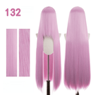 【More Volume】24 Colors Purple 100cm 32cm Basic Cosplay Wigs - lemailwigs
