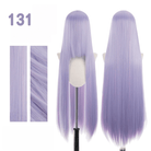 【More Volume】24 Colors Purple 100cm 32cm Basic Cosplay Wigs - lemailwigs