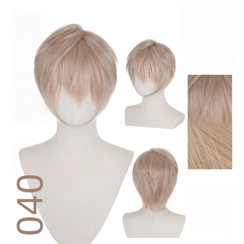 【More Volume】24 Colors Red Brown 100cm 32cm Basic Cosplay Wigs - lemailwigs