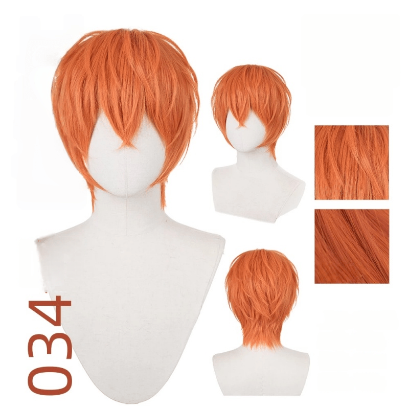 【More Volume】24 Colors Red Brown 100cm 32cm Basic Cosplay Wigs - lemailwigs
