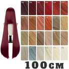 【More Volume】24 Colors Red Brown 100cm 32cm Basic Cosplay Wigs - lemailwigs
