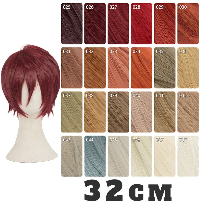 【More Volume】24 Colors Red Brown 100cm 32cm Basic Cosplay Wigs - lemailwigs