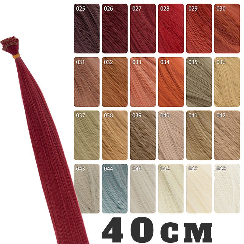 【More Volume】24 Colors Red Brown 100cm 32cm Basic Cosplay Wigs - lemailwigs