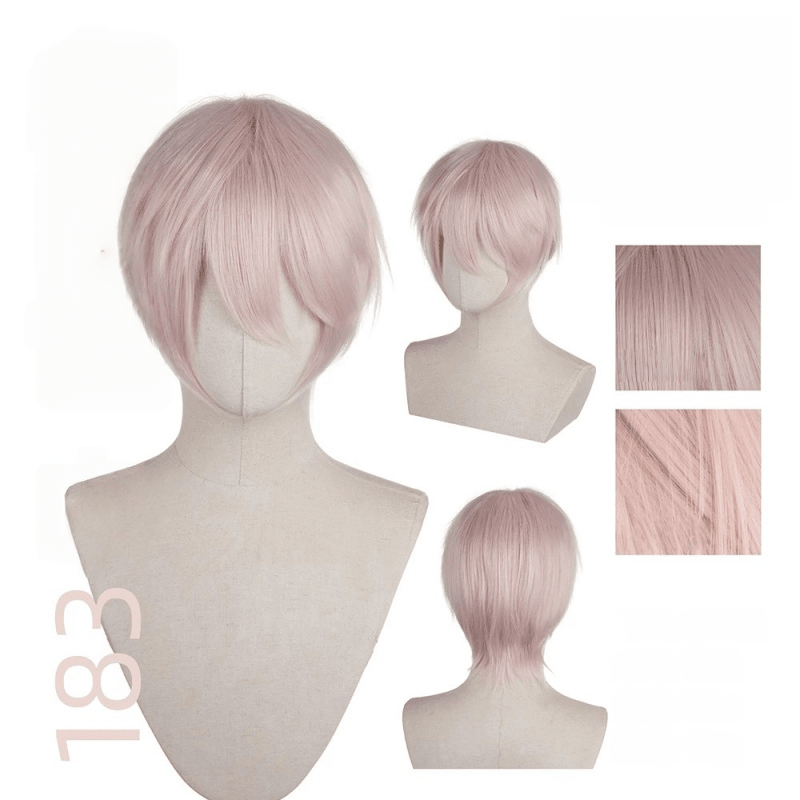 【More Volume】24 Colors Sakura Pink Purple 100cm 32cm Basic Cosplay Wigs - lemailwigs