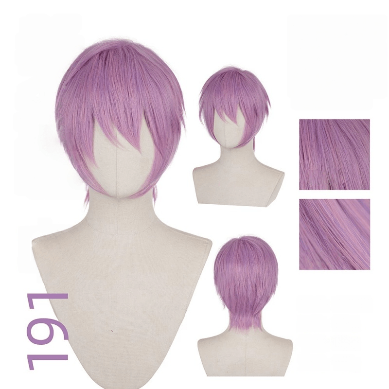 【More Volume】24 Colors Sakura Pink Purple 100cm 32cm Basic Cosplay Wigs - lemailwigs