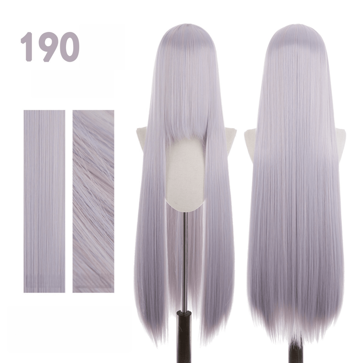 【More Volume】24 Colors Sakura Pink Purple 100cm 32cm Basic Cosplay Wigs - lemailwigs