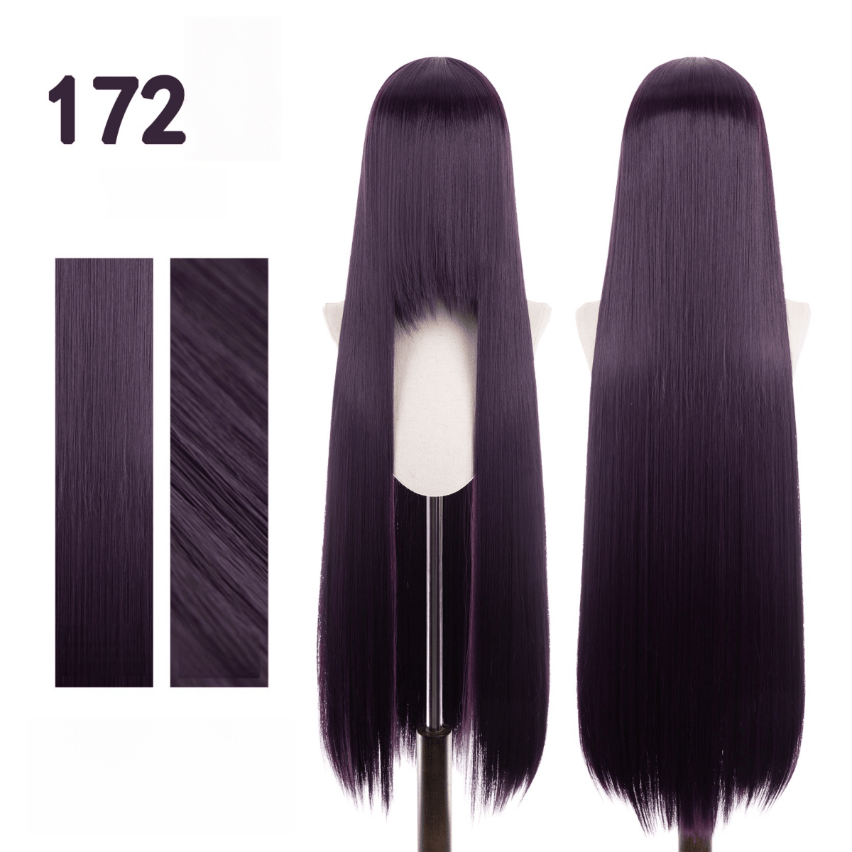 【More Volume】24 Colors Sakura Pink Purple 100cm 32cm Basic Cosplay Wigs - lemailwigs