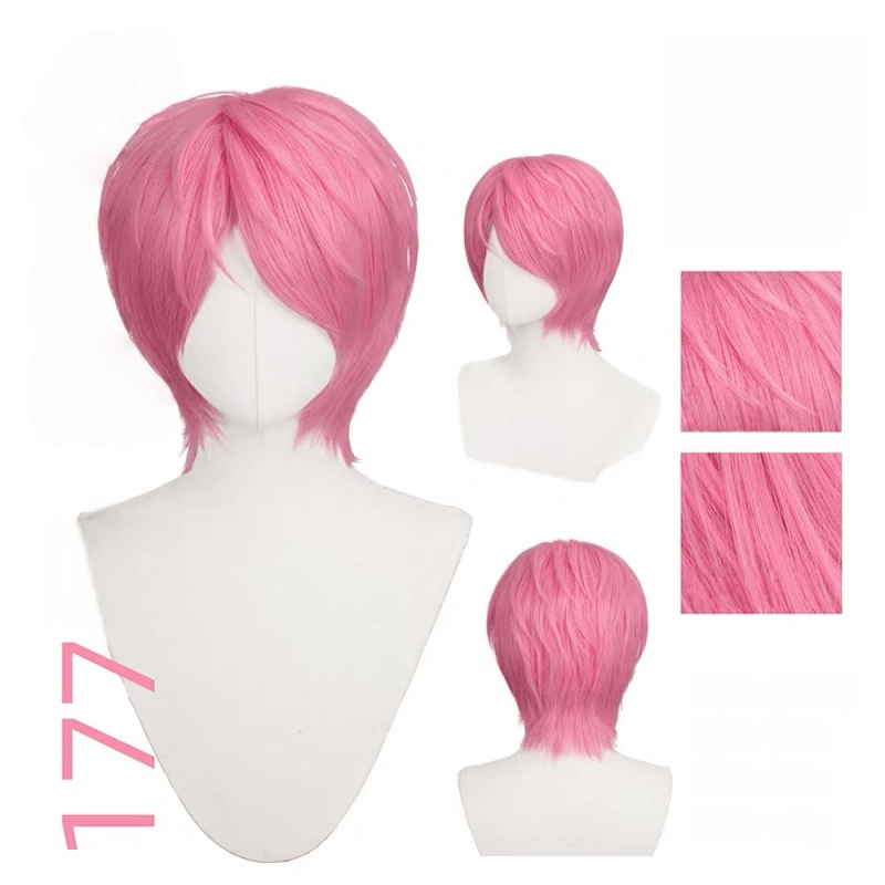 【More Volume】24 Colors Sakura Pink Purple 100cm 32cm Basic Cosplay Wigs - lemailwigs