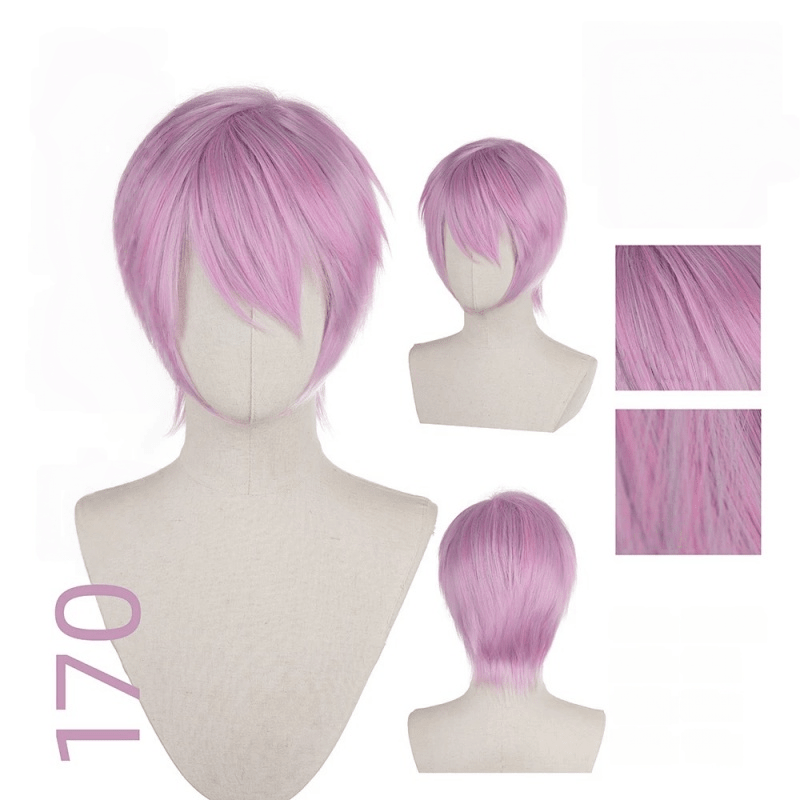 【More Volume】24 Colors Sakura Pink Purple 100cm 32cm Basic Cosplay Wigs - lemailwigs