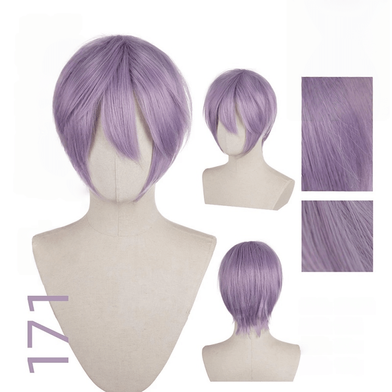 【More Volume】24 Colors Sakura Pink Purple 100cm 32cm Basic Cosplay Wigs - lemailwigs