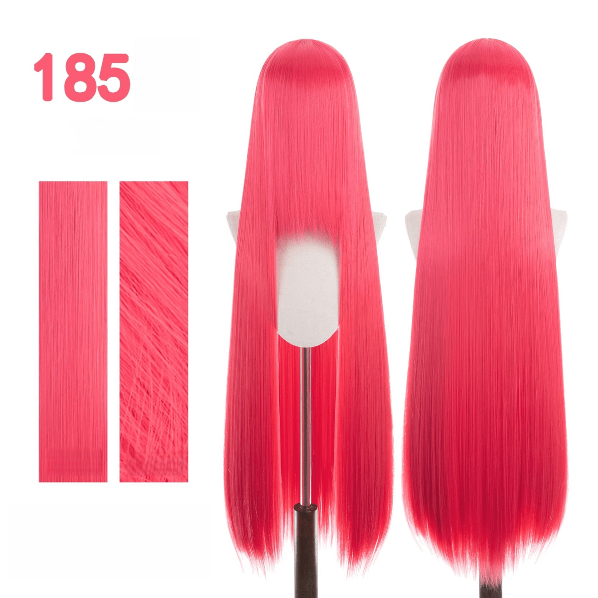 【More Volume】24 Colors Sakura Pink Purple 100cm 32cm Basic Cosplay Wigs - lemailwigs