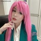 【More Volume】24 Colors Sakura Pink Purple 100cm 32cm Basic Cosplay Wigs - lemailwigs