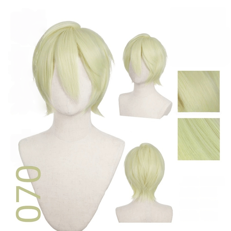 【More Volume】24 Colors Yellow Orange 100cm 32cm Basic Cosplay Wigs - lemailwigs