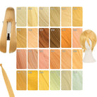 【More Volume】24 Colors Yellow Orange 100cm 32cm Basic Cosplay Wigs - lemailwigs