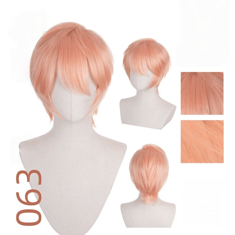 【More Volume】24 Colors Yellow Orange 100cm 32cm Basic Cosplay Wigs - lemailwigs