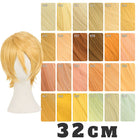 【More Volume】24 Colors Yellow Orange 100cm 32cm Basic Cosplay Wigs - lemailwigs