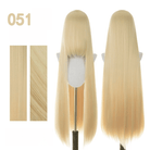 【More Volume】24 Colors Yellow Orange 100cm 32cm Basic Cosplay Wigs - lemailwigs