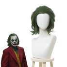 Movie Joker Arthur Fleck Short Curly Green Cosplay Wigs - lemailwigs