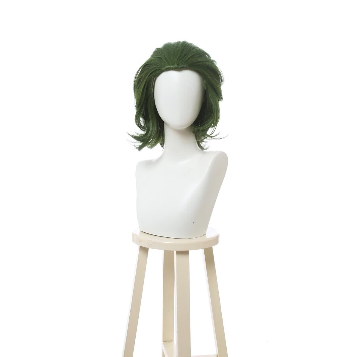 Movie Joker Arthur Fleck Short Curly Green Cosplay Wigs - lemailwigs