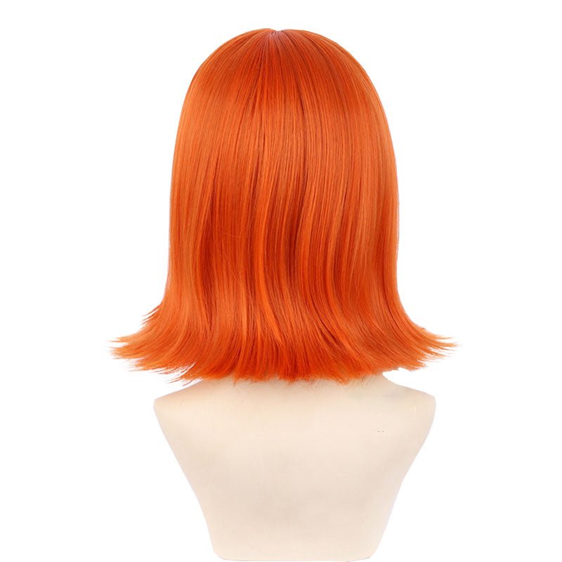 Movie M3GAN Megan Light Brown Curly Cosplay Wig - lemailwigs