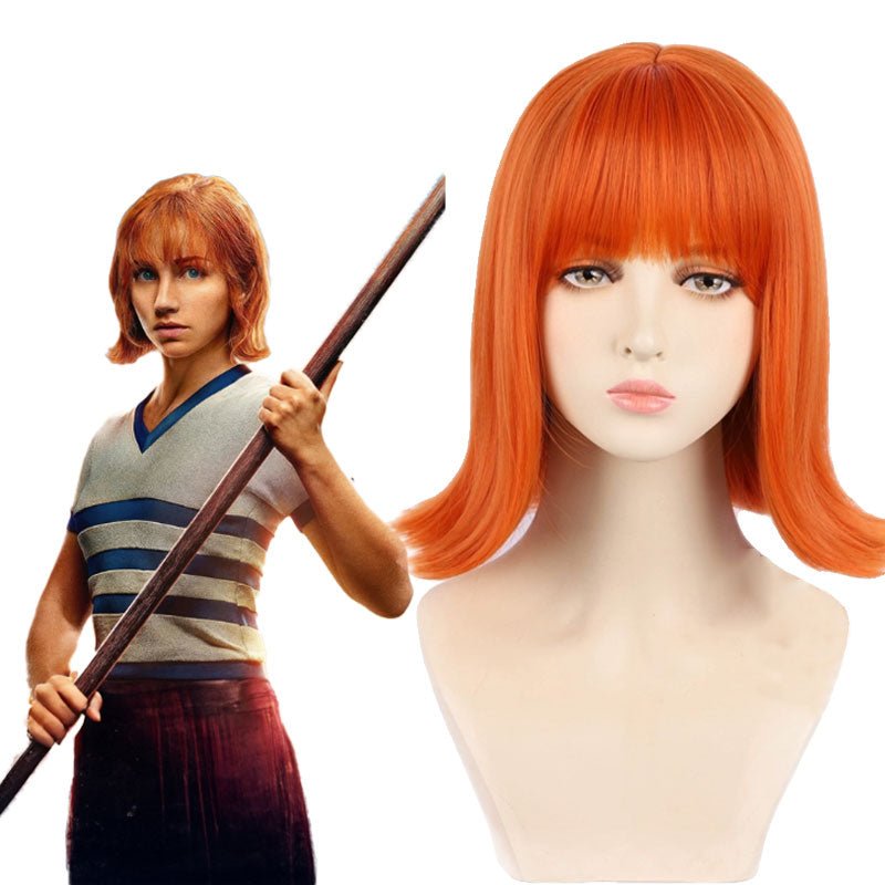Movie M3GAN Megan Light Brown Curly Cosplay Wig - lemailwigs