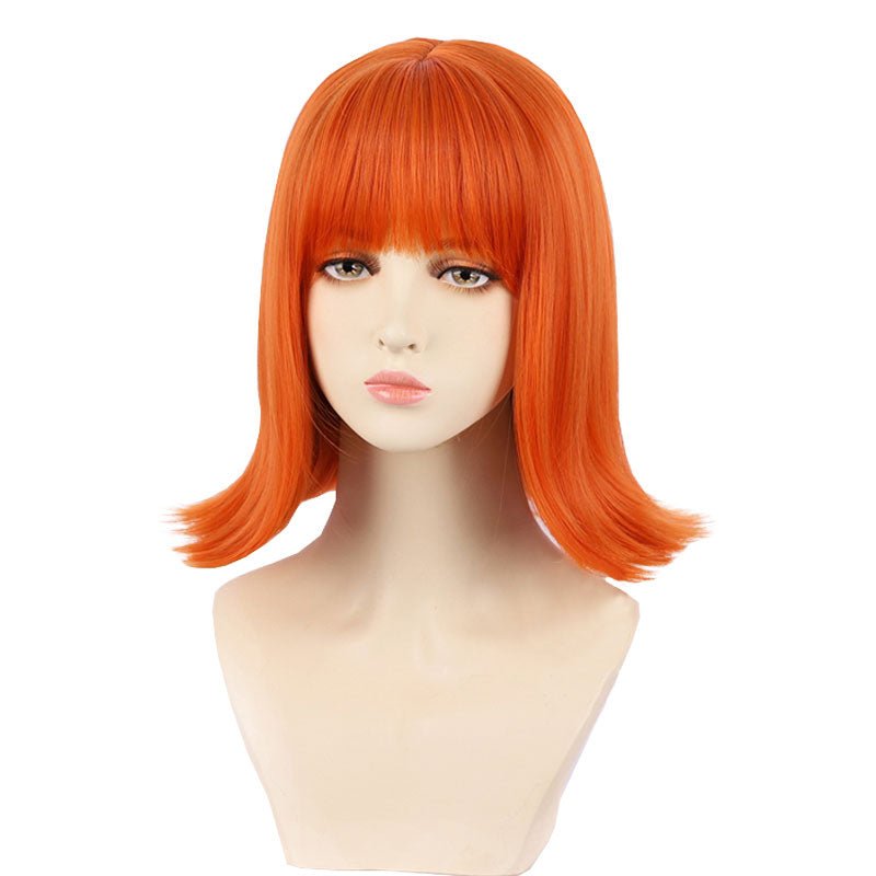 Movie M3GAN Megan Light Brown Curly Cosplay Wig - lemailwigs