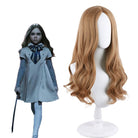 Movie M3GAN Megan Light Brown Curly Cosplay Wig - lemailwigs