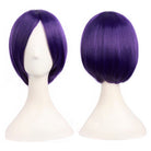 Multicolor Short Straight Anime Cosplay Wigs - D - lemailwigs