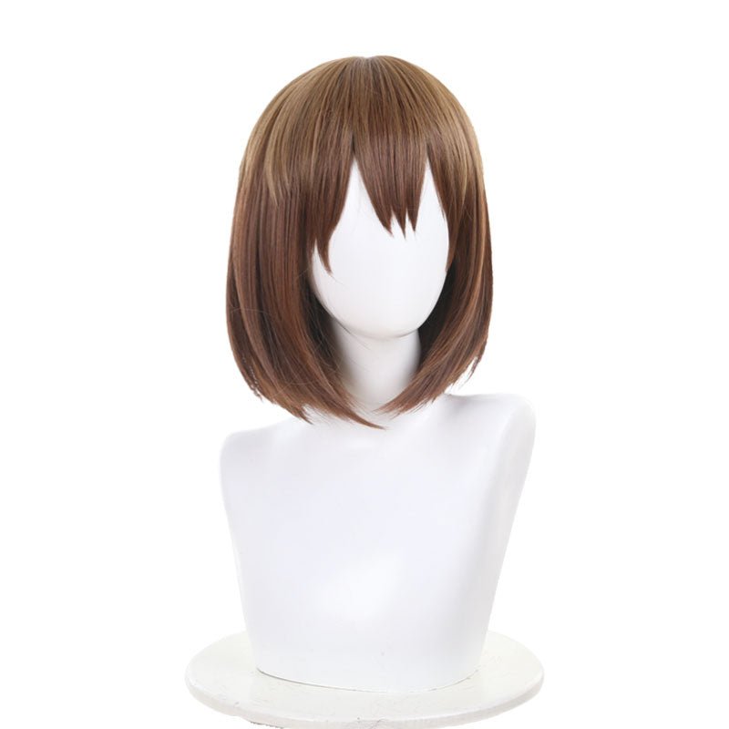 My Deer Friend Nokotan Shikanoko Noko Nokotan Brown Short Cosplay Wig - lemailwigs