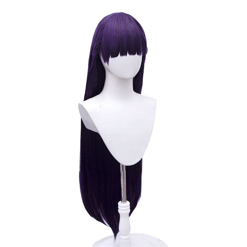 My Happy Marriage Saimori Miyo Dark Purple Cosplay Wig - lemailwigs