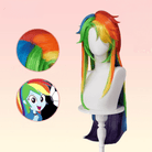 My Little Pony Rainbow Dash Long Cosplay Wig - lemailwigs