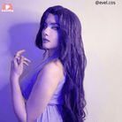 My Little Pony Rarity Purple Long Cosplay Wig - lemailwigs