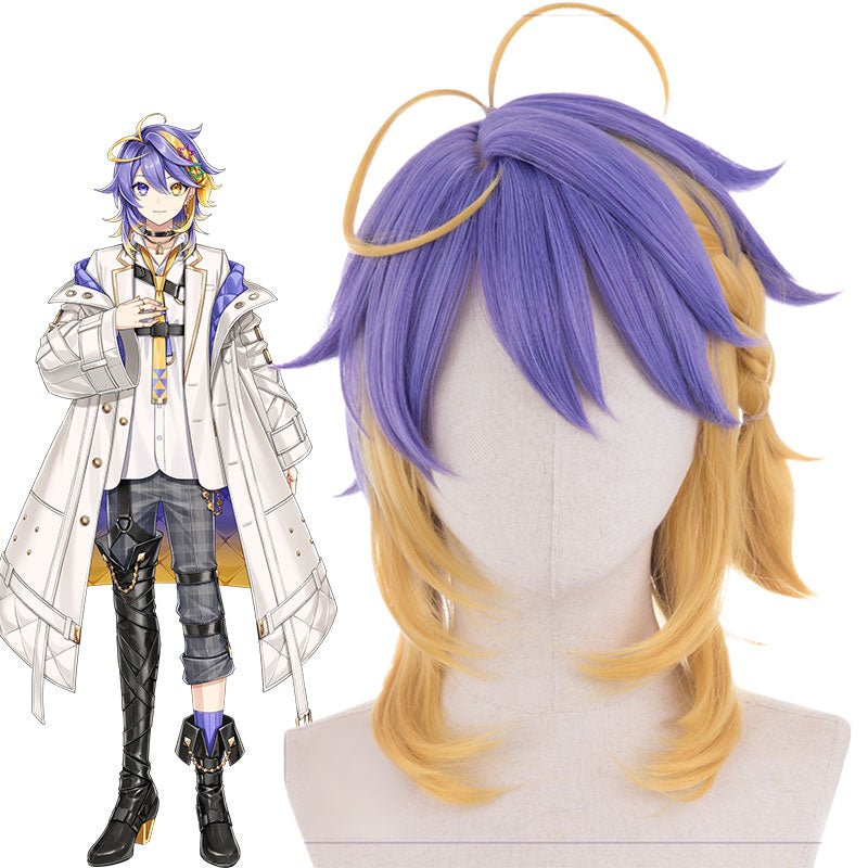 Nijisanji Vtuber ILUNA Aster Cosplay Wig - lemailwigs