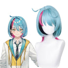 Nijisanji Vtuber Kyo Kaneko Blue Mixed Rose Red Cosplay Wigs - lemailwigs
