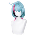 Nijisanji Vtuber Kyo Kaneko Blue Mixed Rose Red Cosplay Wigs - lemailwigs
