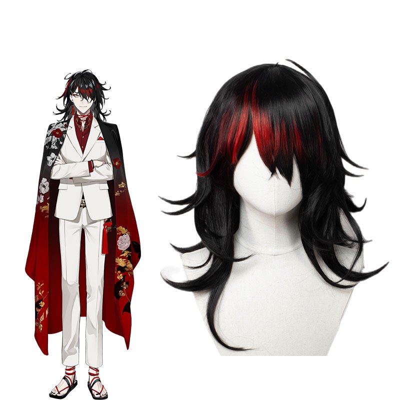 Nijisanji Vtuber Luxiem Vox Akuma Cosplay Wig - lemailwigs