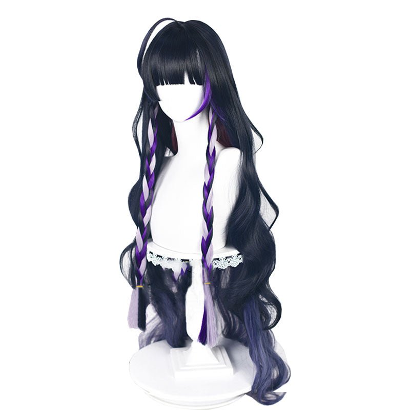 ロングストレート Vtuber wig コスプレウィッグ バーチャルYouTuber VTuber 沙花叉クロヱ ロングヘア